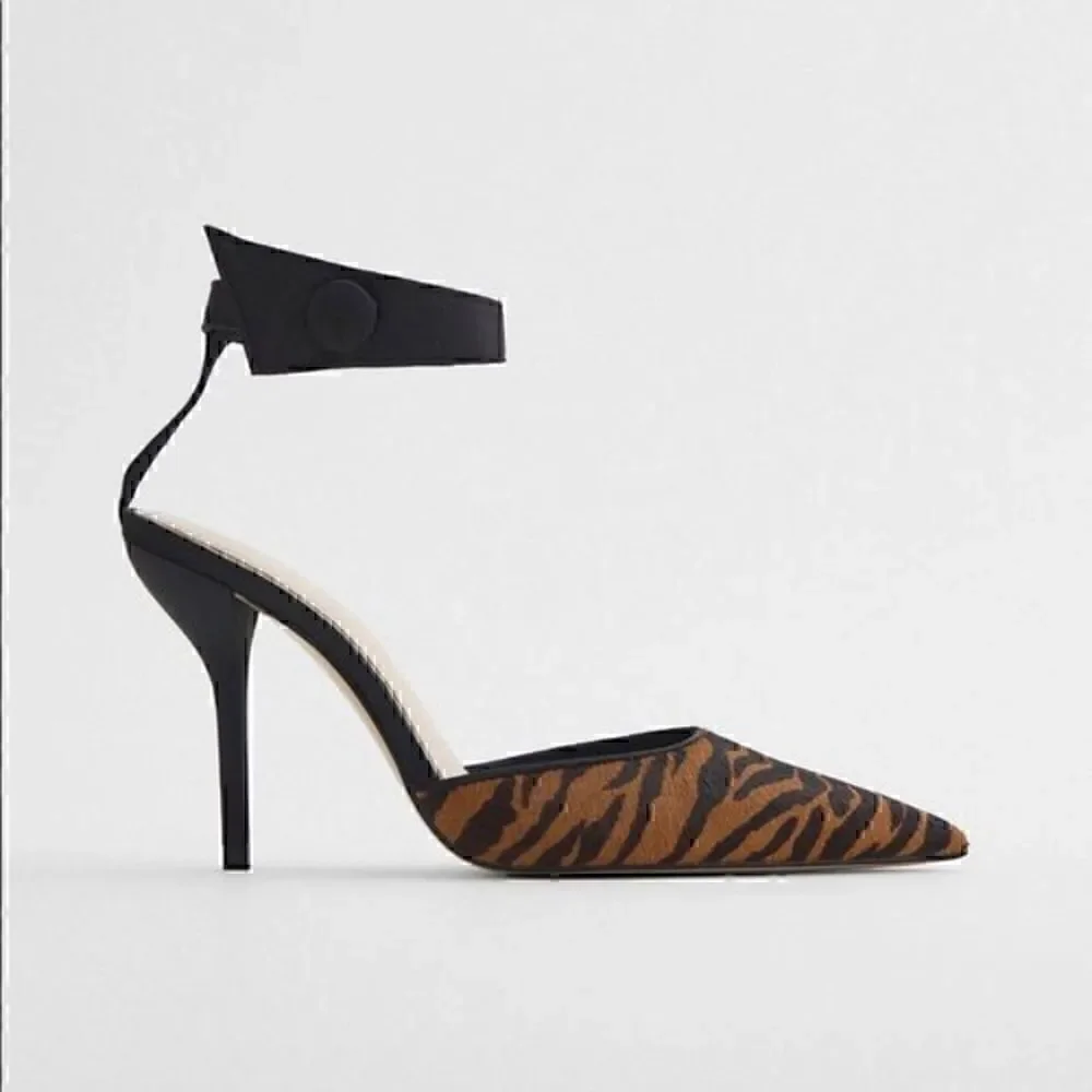 ZARA sling back heels
